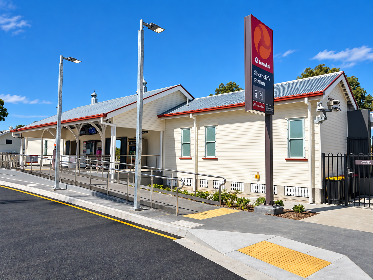 horncliffe Station Commercial Painting Commercial painting at Shorncliffe Station Brisbane by AGE Painters & Decorators